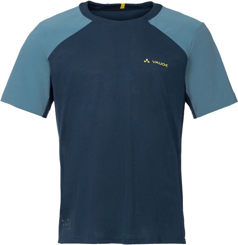 VAUDE Moab Pro Shirt Men Short Sleeve, Blue