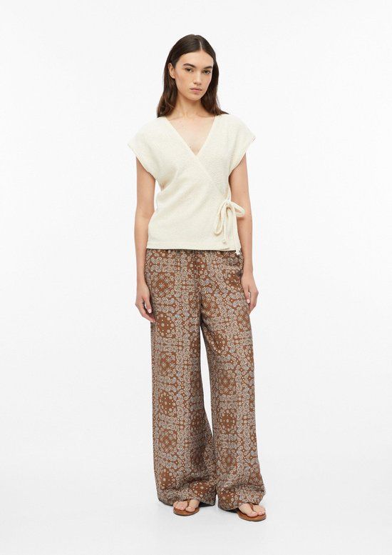 s.Oliver Broek met paisley - karamel
