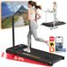 Tapis de course Walking Pad - Tapis de course pliable pour usage domestique - Inclinaison réglable de 9 % - Moteur de 2,5 CV - 1–10 km/h - Contrôle via application et écran LED - Convient aux utilisateurs jusqu'à 150 kg
