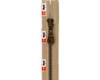 Opti Prym Ritssluiting Metaal 6mm Antiek Messing Donker Bruin 18 cm