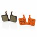XLC BP-O42 Remblok - Schijfrem (Magura MT5/MT7) - Compound: Organic - Allroad - Oranje