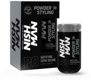 Nishman Volumepoeder Spray 20 g - Navulbaar - Haarstyling Poeder voor Mannen