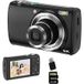 SZSMART DC408X 5K 64MP appareil photo numérique, zoom optique 5x, écran tactile, double objectif, pour vloggers + carte mémoire 128 Go