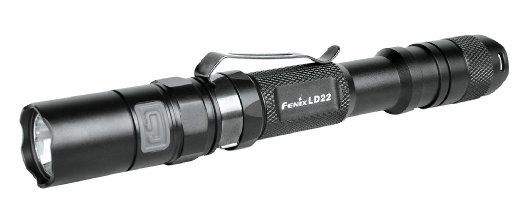 Fenix LD22 Zaklantaarn Zwart Aluminium 215 Lumen AA IPX8