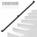 TRUEFLASH SAS Rampe d'escalier 180 cm Noir