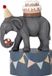 Bloomingville Mini verjaardagskaars kandelaar olifant grijs