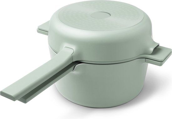Brabantia Compact All-in-one-set - 5-delige Pannenset - Jade Green