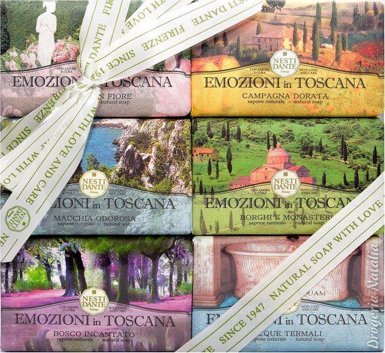Nesti Dante Emozione in Toscana Zeepset - 6 stuks