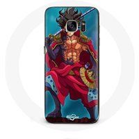 Maniacase Hoesje voor Samsung Galaxy S6 Edge Luffy Gear 5 One Piece Anime