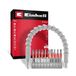 Einhell bitset met flexibele schacht, 11-delig