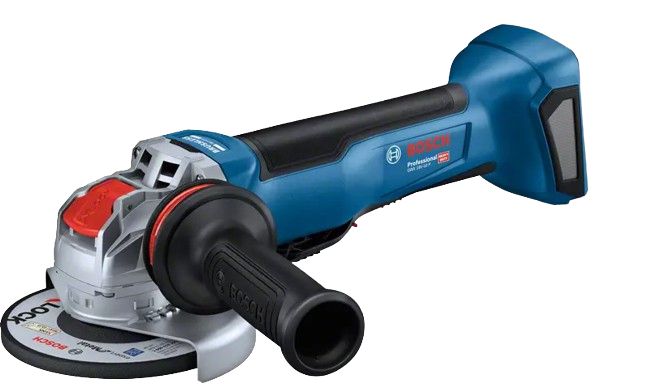 Bosch Professional GWX 18V-10 P Accu Haakse Slijper - 125mm - 18V - X-LOCK - Body
