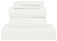UGG 33610 Alahna Split Kingsize lakens en kussenslopen, 5-delige set, luxe slaapplaats, machinewasbaar, diepe zakken, kreukbestendige, zijdeachtige koeltechnologie voor comfort voor alle seizoenen