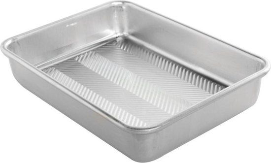 Nordic Ware Naturals Prism - Rechthoekige Bakvorm - 24 x 32 cm - Aluminium