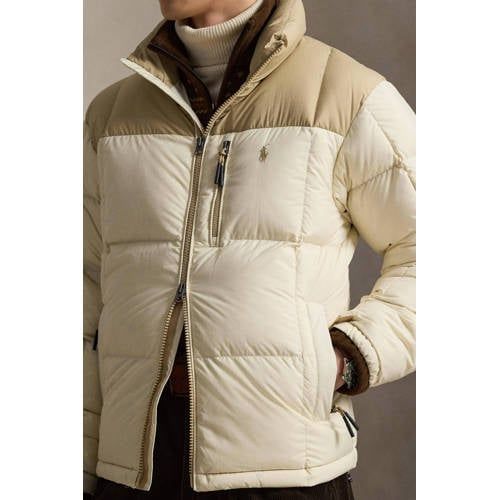 Polo Ralph Lauren gewatteerde jas beige