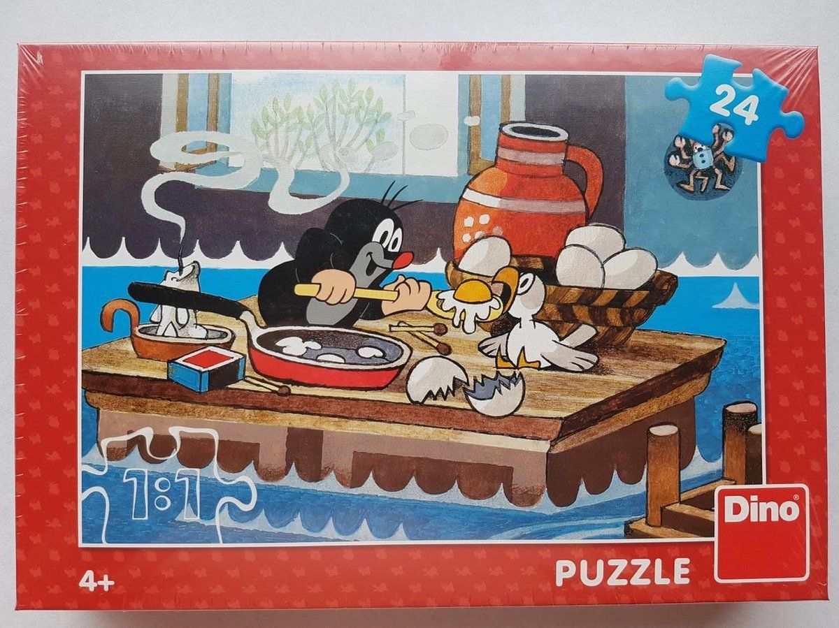 Dino Toys Puzzle Molletje 24 stukjes - 8590878351592