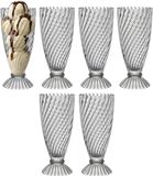 Alessandro Hawaii ijscoupe - 6 stuks - Glas - Kristal - 360 ml - 18 x 8 cm