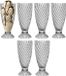 Alessandro Hawaii ijscoupe - 6 stuks - Glas - Kristal - 360 ml - 18 x 8 cm