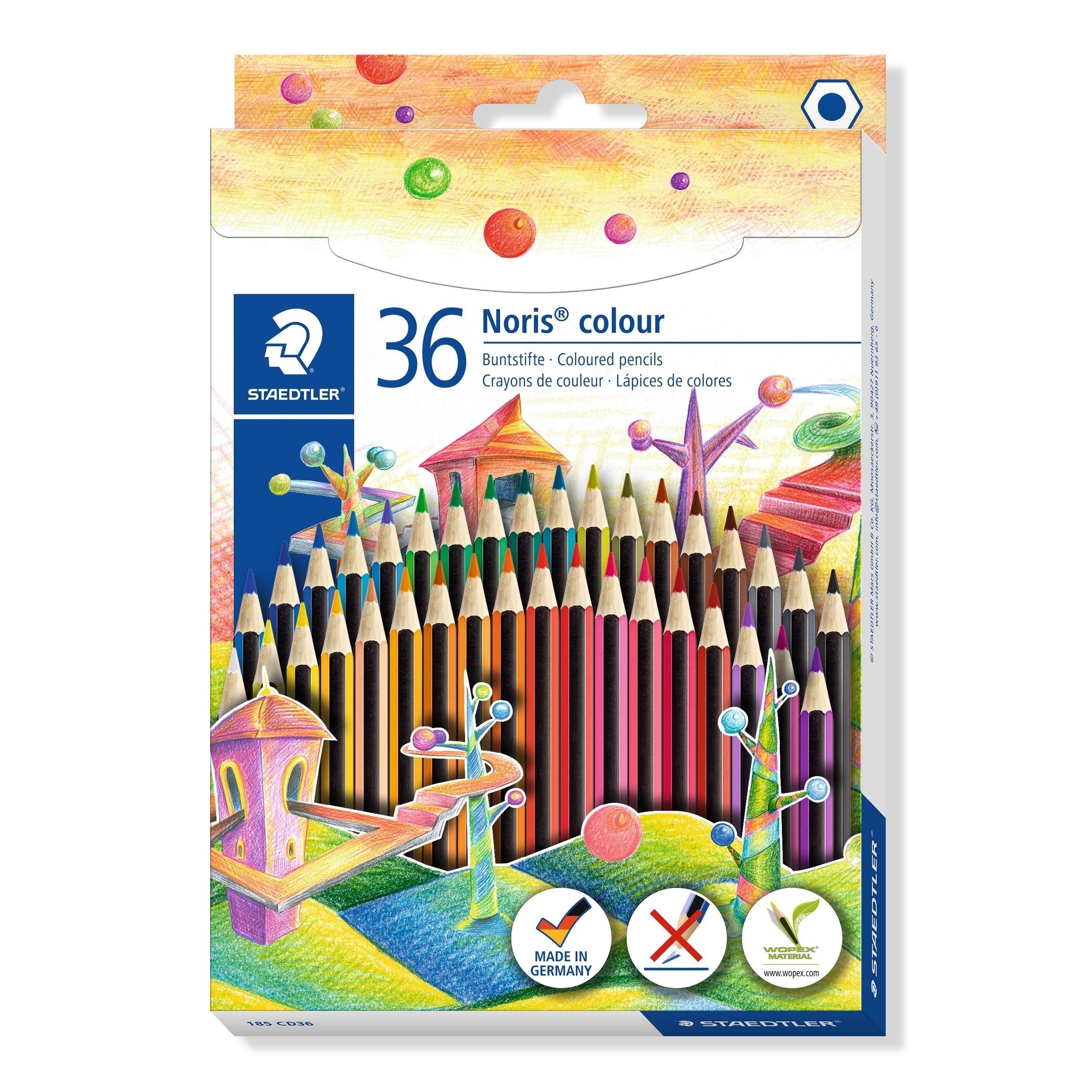 Staedtler Noris Colour Kleurpotloden - 36 stuks - Meerkleurig