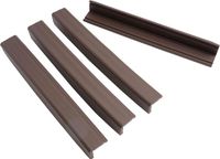 Prince Lionheart Jumbo Hoekbeschermers Bruin Siliconenrubber/Foam 4 stuks