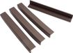 Prince Lionheart Jumbo Hoekbeschermers Bruin Siliconenrubber/Foam 4 stuks