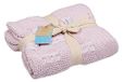 Homemania bb11003 Plaid en dekens van 100% katoen, roos, eenpersoonsbed, 90 x 90 x 0,1 cm