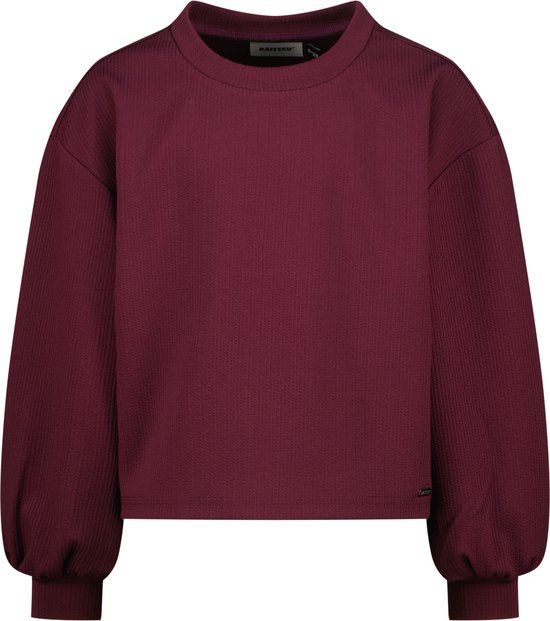 Raizzed Tosca meisjes shirt lange mouw donkerrood maat 140