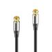sonero S-SC000-030 coax-kabel 3 m F-type Zwart