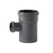 Ostendorf mk50 HTsafe aftak DN 110/50 mm 87 graden HT-buis