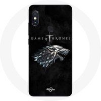 Maniacase Hoesje voor Xiaomi Redmi Note 5 AI Dual Camera Game of Thrones Seizoen 8 De IJzeren Troon Huis Stark Logo Winter komt eraan
