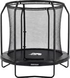 Deryan Kinder Trampoline 183cm - Met Veiligheidsnet - Zwart