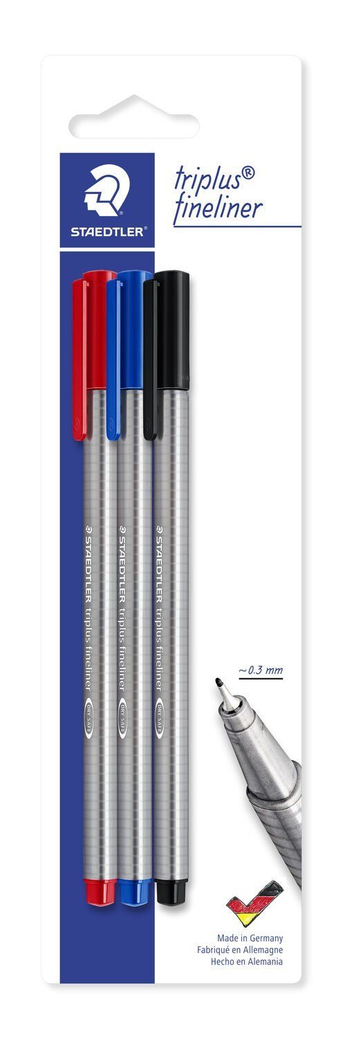 Staedtler Fineliner - 0,3 mm - Assorti