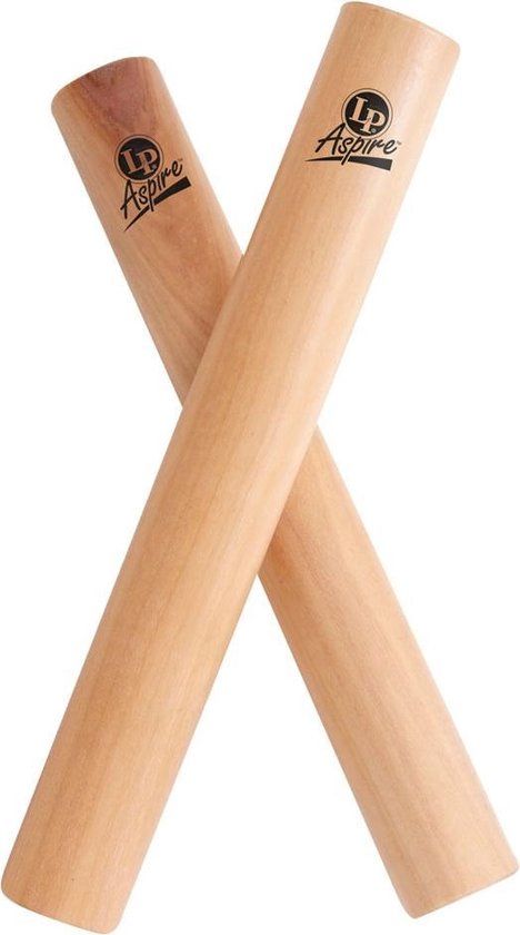 LP Latin Percussion LPA165 Aspire White Wood Clave claves