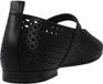 CLARKS Fawna Jane Ballerina's Zwart Leer Dames Maat 41