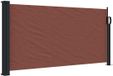 vidaXL Windscherm uittrekbaar 100x500 cm bruin