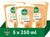 Dettol No-Touch Handzeep Navulling Honing & Vanille (Nourish) - 5 x 250ml
