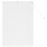 vidaXL Venetiaanse jaloezie Wit 130 x 95 cm 25 mm Aluminium