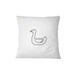 Bona Basics Decoratieve kussenhoes Wit 45x45 cm