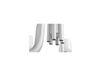 HAY Apollo 745 Lustre Alu/White Opal - Salon / séjour - Aluminium