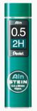 Pentel C275-2HO penvulling Fijn Grijs 40 stuk(s)