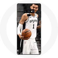Samsung Galaxy Note 9 hoesje Victor Wembanyama San Antonio Spurs nr. 1 Maniacase
