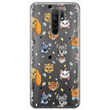 ERT GROUP mobiel telefoonhoesje voor Xiaomi REDMI 9 origineel en officieel erkend Disney patroon Disney Friends 003 optimaal aangepast aan de vorm van de mobiele telefoon, gedeeltelijk bedrukt