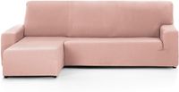 Martina Home Tunez Chaise Longue-hoes Polyester Zalm Brazo Izquierdo Corto