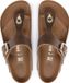 Birkenstock Gizeh Big Buckle Cognac Cuir Coupe Étroite Taille 41