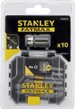 Stanley STA88565-XJ bitset Pozidrive FATMAX 10-delig