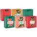 Hallmark 6" Kleine Kerst Gift Bag Bundel