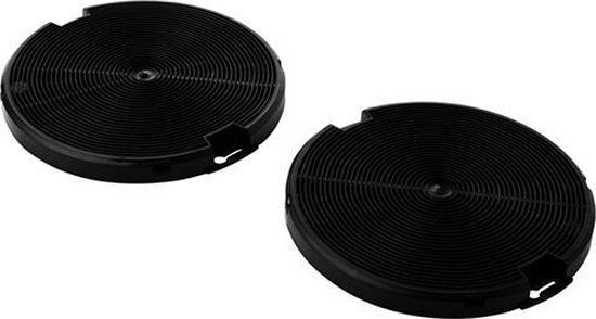 AWB HF2011 Koolstoffilter - Zwart - 2 stuks