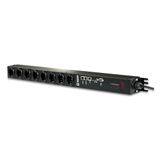 GUDE 8314-1 EPC 8 x geaarde PDU met energiemeting per fase