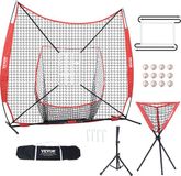VEVOR 7x7 ft Honkbal-softbal Oefennet