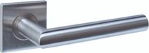 Intersteel Deurkruk Q 04 op rozet verdekt 53x53x6mm rvs