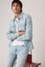 Levi's Barstow Standard Fit Western Shirt - Homme - XL - Bleu / Solucell Worn-in